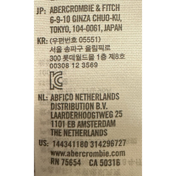 Abercrombie & Fitch Women Distressed Denim Jacket Size M Light Wash 100% Cotton - Picture 16 of 16